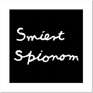 Smiert Spionom (White) Posters and Art